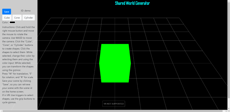 Shared World Generator
